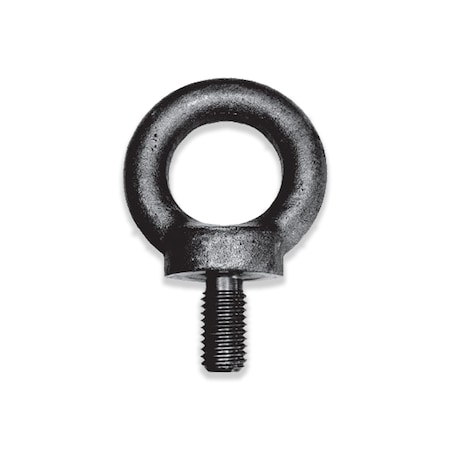Eye Bolt With Shoulder, M56, 78 Mm Shank, 100 Mm ID, Carbon Steel, Self Colored